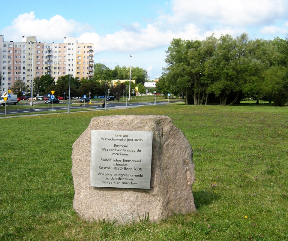 memorial stone of Clausiusa